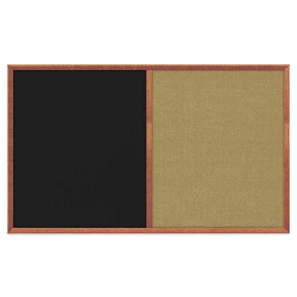 Slim Style Indoor Enclosed Corkboard, 24